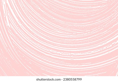 Grunge textura. Traza áspera rosada de socorro. Gran fondo. Textura de grifo sucio y ruidoso. Superficie artística vibrante. Ilustración vectorial.