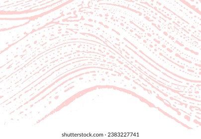 Grunge texture. Distress pink rough trace. Fetching background. Noise dirty grunge texture. Adorable artistic surface. Vector illustration.