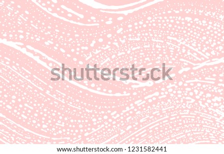 Grunge texture. Distress pink rough trace. Gorgeous background. Noise dirty grunge texture. Terrific artistic surface. Vector illustration.