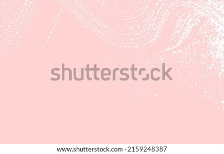 Grunge texture. Distress pink rough trace. Good-looking background. Noise dirty grunge texture. Stunning artistic surface. Vector illustration.