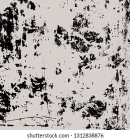 Grunge texture distress.The vector black template background