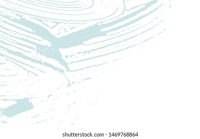 Grunge texture. Distressed rough blue trace. Bizarre background. Noise dirty grunge texture. Optimal artistic surface. Vector illustration.