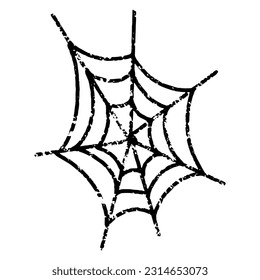 Grunge texture doodle web. Halloween element, vector background