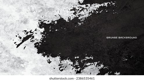 Grunge texture effect background. Distressed rough dark abstract textured. Black isolated on white. Graphic design element vintage style decoration concept for banners, flyer, card, or brochure cover