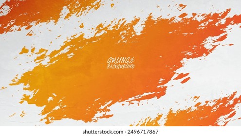 Grunge texture effect background. Distressed rough dark abstract textured. Orange colors isolated on white. Graphic design element vintage style concept for web banner, flyer, card, or brochure cover