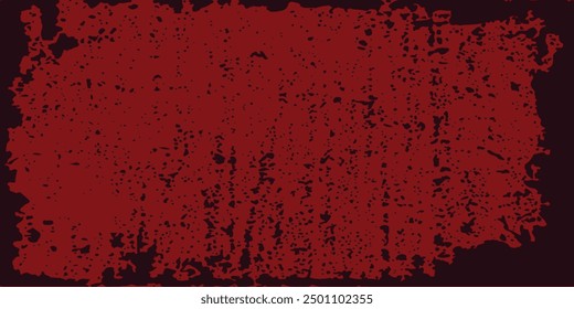 Fondo de efecto de textura Grunge. Angustiado áspero oscuro con textura abstracta. Negro aislado en rojo. Concepto de decoración de estilo vintage de elemento de Diseño gráfico para Anuncios, volante, tarjeta o cubierta de folleto