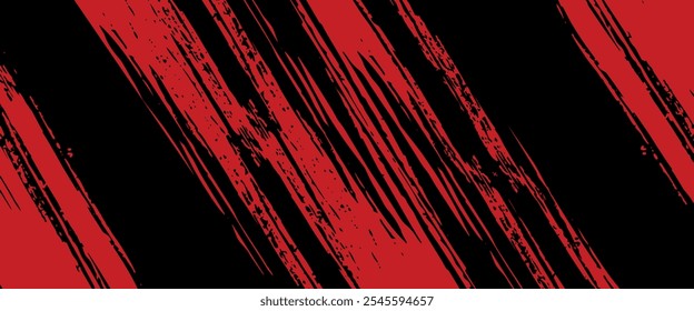 Grunge texture effect background. Distressed rough dark abstract textured. Black isolated on red. Graphic design element vintage style decoration concept for banners, flyer, card, or brochure cove