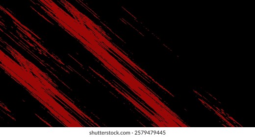 Grunge texture effect background. Distressed rough dark abstract textured. Black isolated on red. Graphic design element vintage style decoration concept for banners, flyer, card, or brochure cover