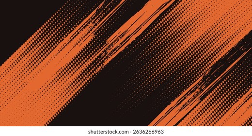 Grunge texture effect background. Distressed rough dark abstract textured. Black isolated on red. Graphic design element vintage style sport modern