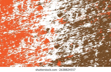 Grunge texture effect background. Distressed rough dark abstract textured. Orange colors isolated on white. Graphic design element vintage style concept for web banner, flyer, card, or brochure cover