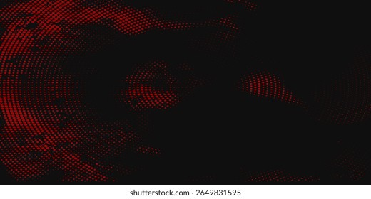 Fondo de efecto de textura Grunge. Angustiado áspero oscuro con textura abstracta. Negro aislado en rojo. Elemento de Diseño gráfico de estilo vintage concepto de decoración grunge Vector rojo negro 
Información importante