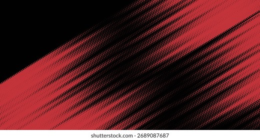 Grunge texture effect background. Distressed rough dark abstract textured. Black isolated on red. vector