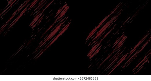 Fundo do efeito de textura do Grunge. Angustiado áspero escuro abstrato texturizado. Preto isolado em red.vetor.eps 10