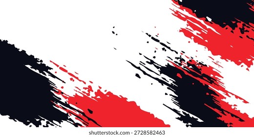 Fondo de efecto de textura grunge. Angustiado áspero oscuro con textura abstracta. Negro aislado en rojo. Diseño gráfico