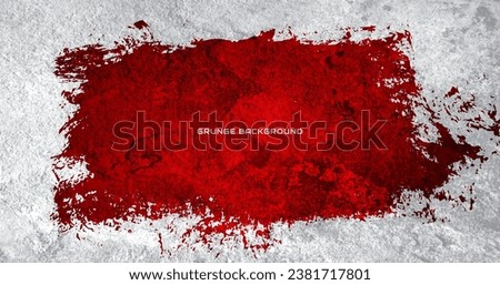 Grunge texture effect background. Distressed rough dark abstract textured. Red isolated on white. Graphic design element vintage style decoration concept for banners, flyer, card, or brochure cover