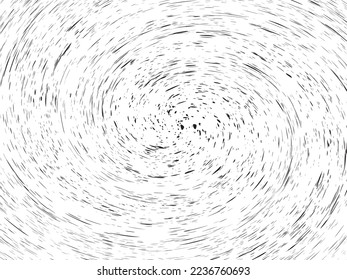 Grunge texture effect in black and white vector