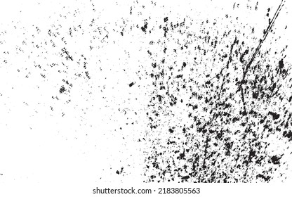 Grunge texture effect. Distressed overlay rough textured. Abstract vintage monochrome. Black isolated on white background. Graphic design element halftone style concept for banner, flyer, poster, etc