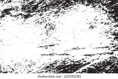 Grunge texture effect. Distressed overlay rough textured. Abstract vintage monochrome. Black isolated on white background. Graphic design element halftone style concept for banner, flyer, poster, etc