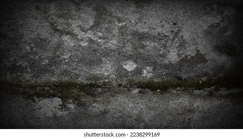 Grunge texture effect. Distressed overlay rough textured. Realistic black abstract background. Graphic design template element concrete wall style concept for banner, flyer, poster, or brochure cover
