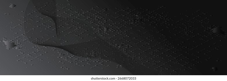 Efeito de textura grunge. Sobreposição angustiada áspera texturizada no espaço escuro. Fundo cinza realista. ilustração vetorial