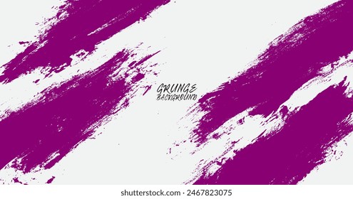 Grunge texture effect. Distressed rough dark abstract textured. Purple shape isolated on white background. Graphic design element with grungy style concept for web, flyer, card, or brochure cover