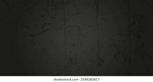 Grunge texture effect. Rough textured distressed overlay on dark space. Realistic gray background. Concrete wall style concept graphic design element for banner, website, flyer, poster, brochure,cover