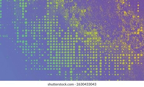 grunge texture featuring distorted rough dirty scratches and dotted pattern for vintage design themes