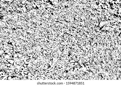 Grunge texture of fine sand. Abstract background with random spots, fine particles, grit and noise. Rough background with noise. Vector illustration. Overlay template.