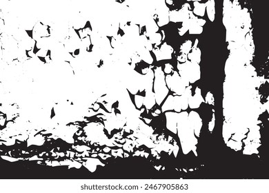 Grunge texture focusing on worn spots and frayed edges.