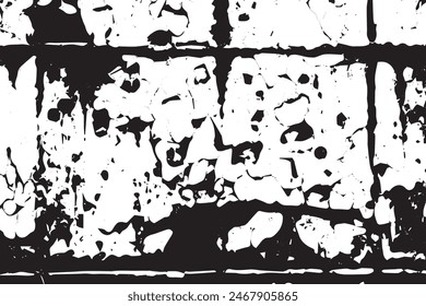 Texture grunge concentrée sur les taches usées et les bords frisés.