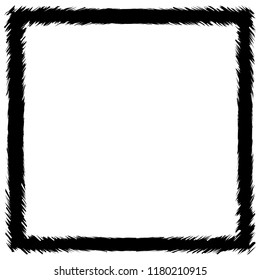 Grunge texture frame abstract isolated stock vector template