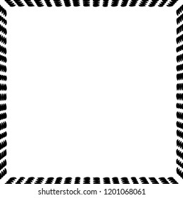 Grunge texture frame abstract isolated stock vector template