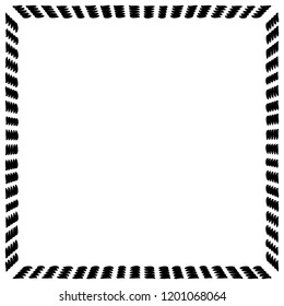 Grunge texture frame abstract isolated stock vector template