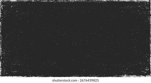 Fondo de textura de papel. Grunge blanco y negro. Textura de superposición de tensión. Polvo superficial Abstractas y concepto de fondo de pared sucia áspera. Efecto desgastado, desgarrado y desgastado. Ilustración vectorial, EPS 10.