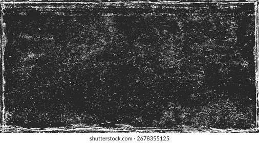 Fondo de textura de papel. Grunge blanco y negro. Textura de superposición de tensión. Polvo superficial Abstractas y concepto de fondo de pared sucia áspera. Efecto desgastado, desgarrado y desgastado. Ilustración vectorial, EPS 10.