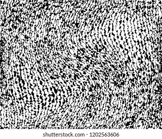 Grunge texture, glitch effect. Vector background with uneven shapes, lines, dust. Overlay Pattern Sample. Urban Modern Wallpaper. Monochrome Worn. Scuffed Background