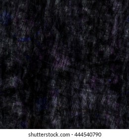 Grunge texture. Gray, black. Abstract seamless vector pattern. Spots, scratches, streaks, strokes, freehand circles. Overlap, overlay, translucency.