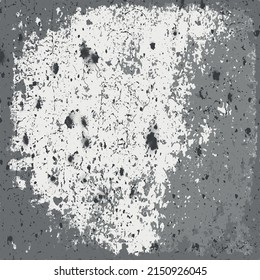 Grunge texture of gray color