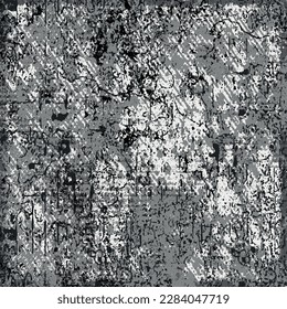 Grunge texture of gray color