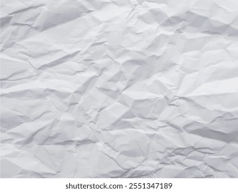 Grunge textura forma Horizontal de patrón de textura de papel arrugado blanco