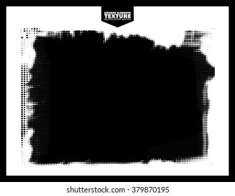Grunge texture - isolated vector design template
