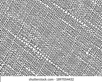  Grunge texture linen fabric. Vector illustration. Natural background for design. monochrome background of rough canvas