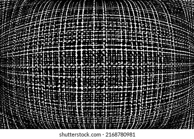 Grunge texture linen fabric.  Vector background.