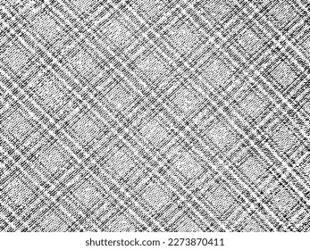 Grunge texture linen fabric.  Vector illustration