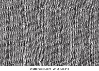 Grunge texture linen fabric. Vector illustration. Natural surface background