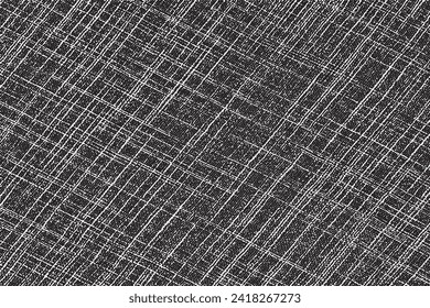 Grunge texture linen fabric. Vector illustration. Natural surface background