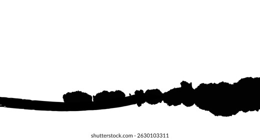 Grunge texture. Monochrome texture. Grunge black and white pattern. Brush strokes. Scratches Strokes. Abstract background.
