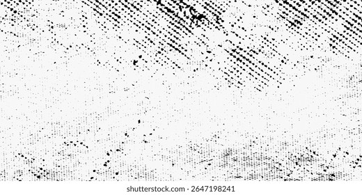 Grunge Texture. Monochrome retro grunge texture illustration. Abstract background with aged old rust desgin simple