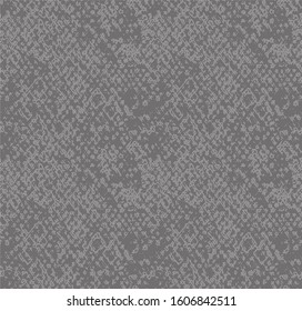 Grunge texture monochrome seamless pattern