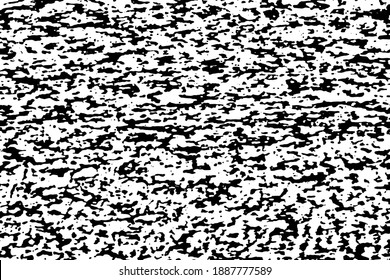 Textura gruesa de la superficie moteada natural. Fondo monocromo de manchas caóticas de una pared de piedra. Plantilla de superposición. Ilustración del vector